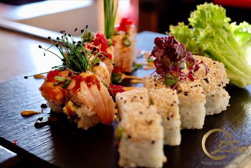 Auch der Weihnachtsmann liebt Sushi